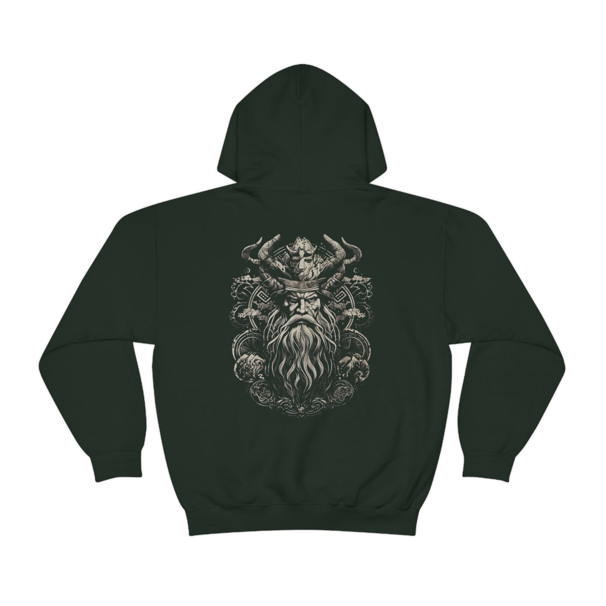 Viking Odin Hoodie - Norse God Odin Viking Hoodie Mythical Celtic Nordic Mythology Mystical Sweater