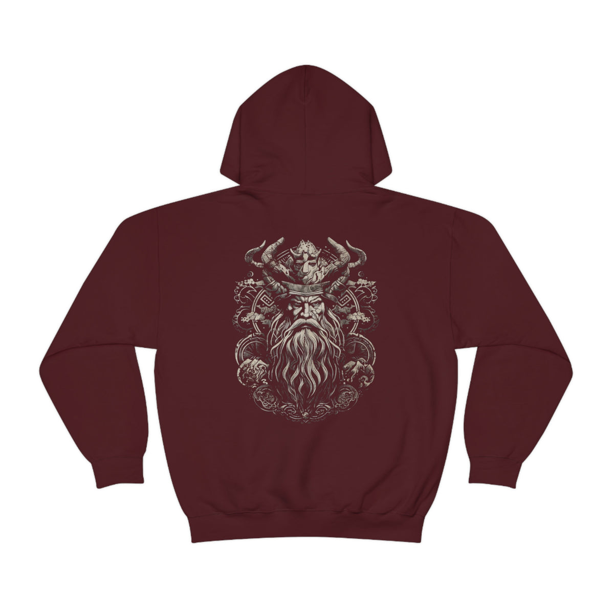 Viking Odin Hoodie - Norse God Odin Viking Hoodie Mythical Celtic Nordic Mythology Mystical Sweater