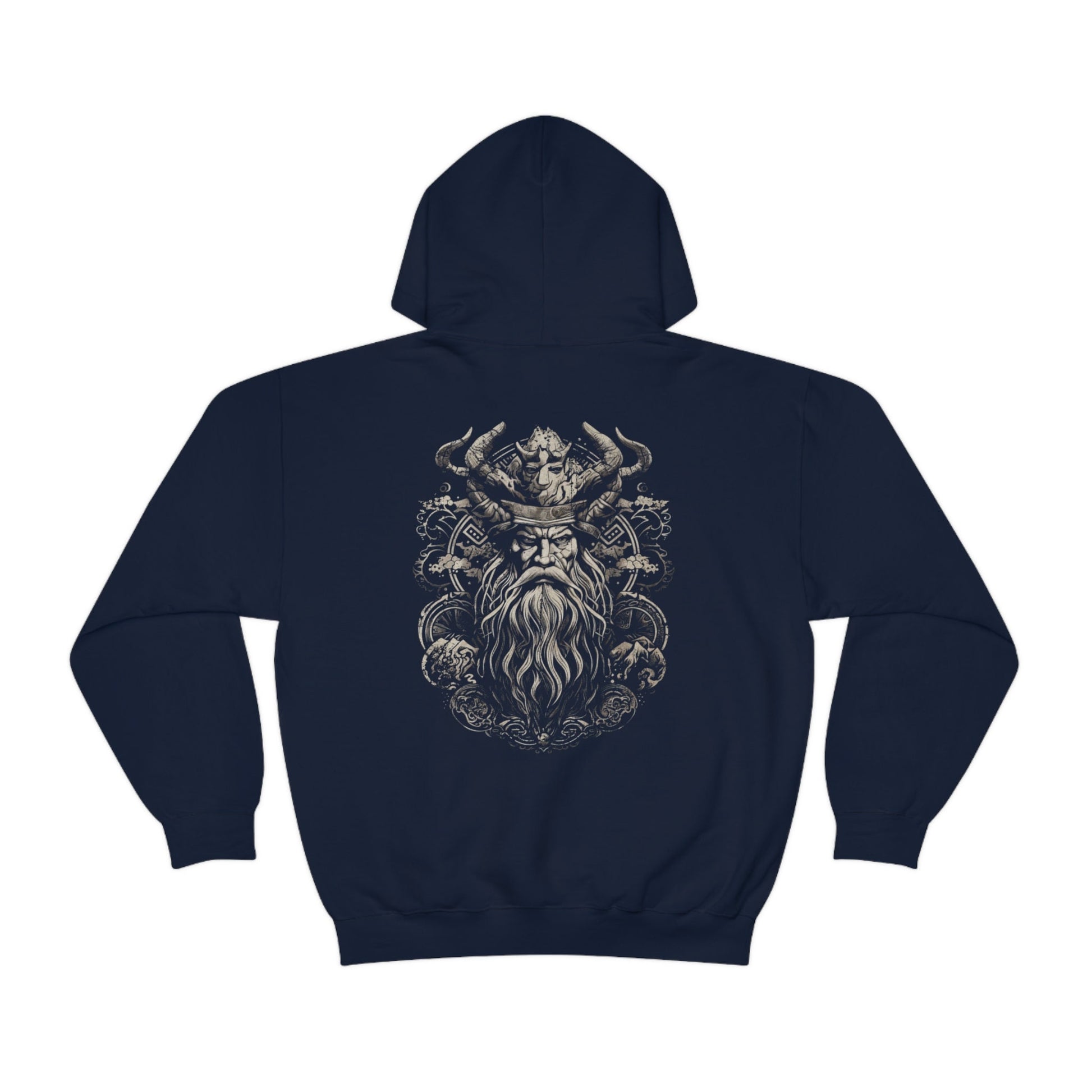Viking Odin Hoodie - Norse God Odin Viking Hoodie Mythical Celtic Nordic Mythology Mystical Sweater