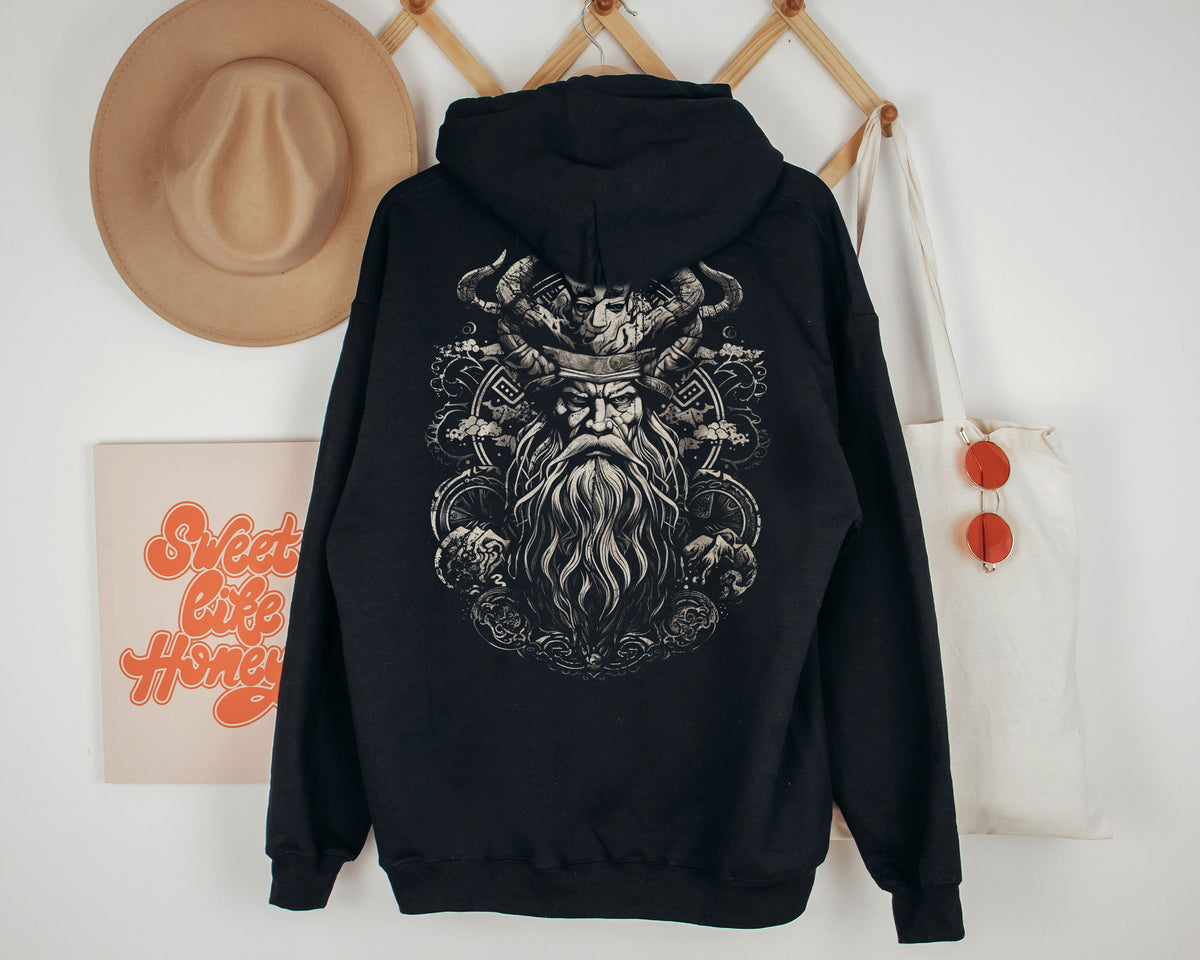 Viking hoodie top winter cloth quality gift hoodie hooded