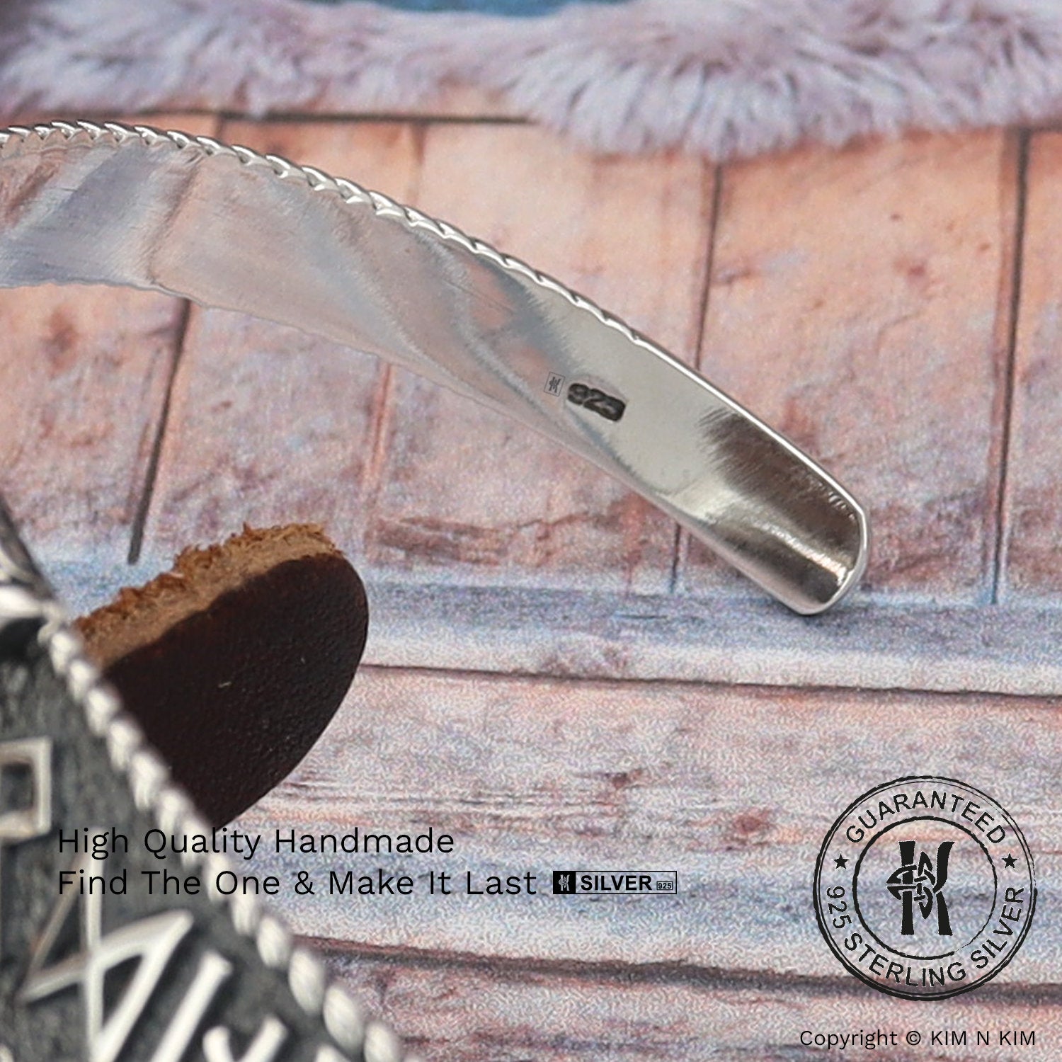 Viking Thor's Hammer Bracelet - Oxidised Sterling Silver Men's Cuff Bangle, Viking Rune, Thor's