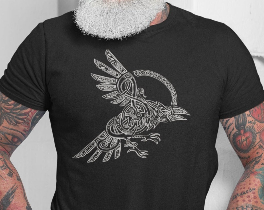 Viking Rune T-Shirt - Runer Viking Dark Tribal Pattern Grunge Men's Polo Shirt S-5XL