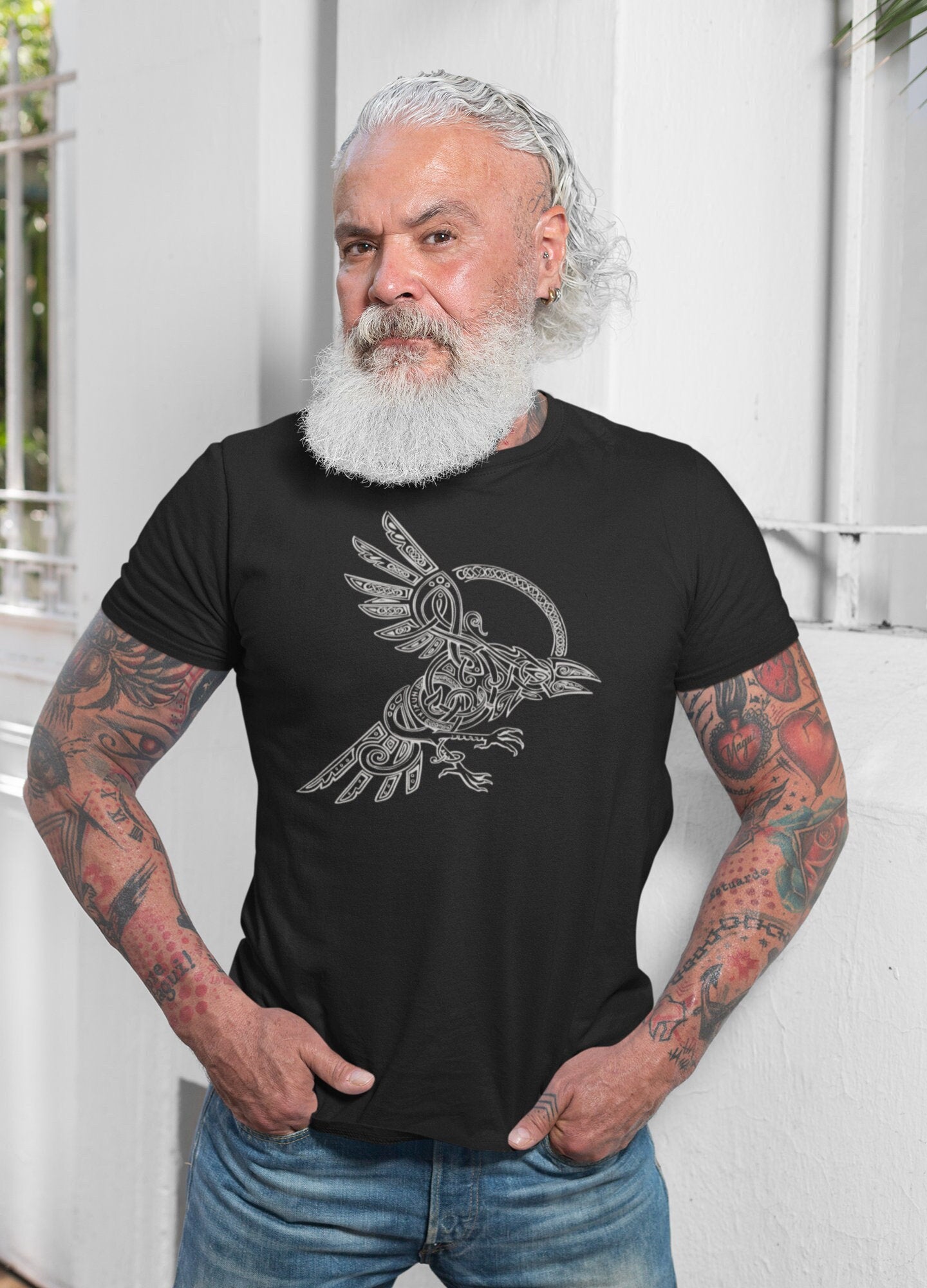 Viking Valhalla T-Shirt - Until Valhalla Rune Shirt, Minimalist Viking Tee for Men, Norse