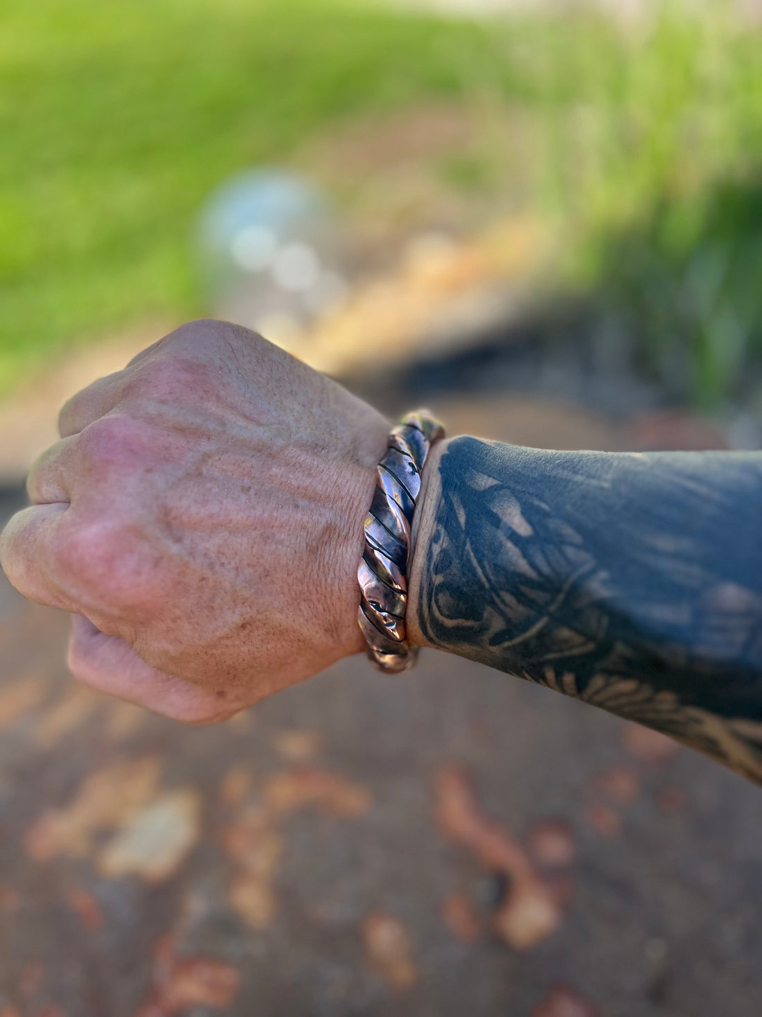 Viking Ring - The "Copper Fafnir” Copper Viking Oath Ring