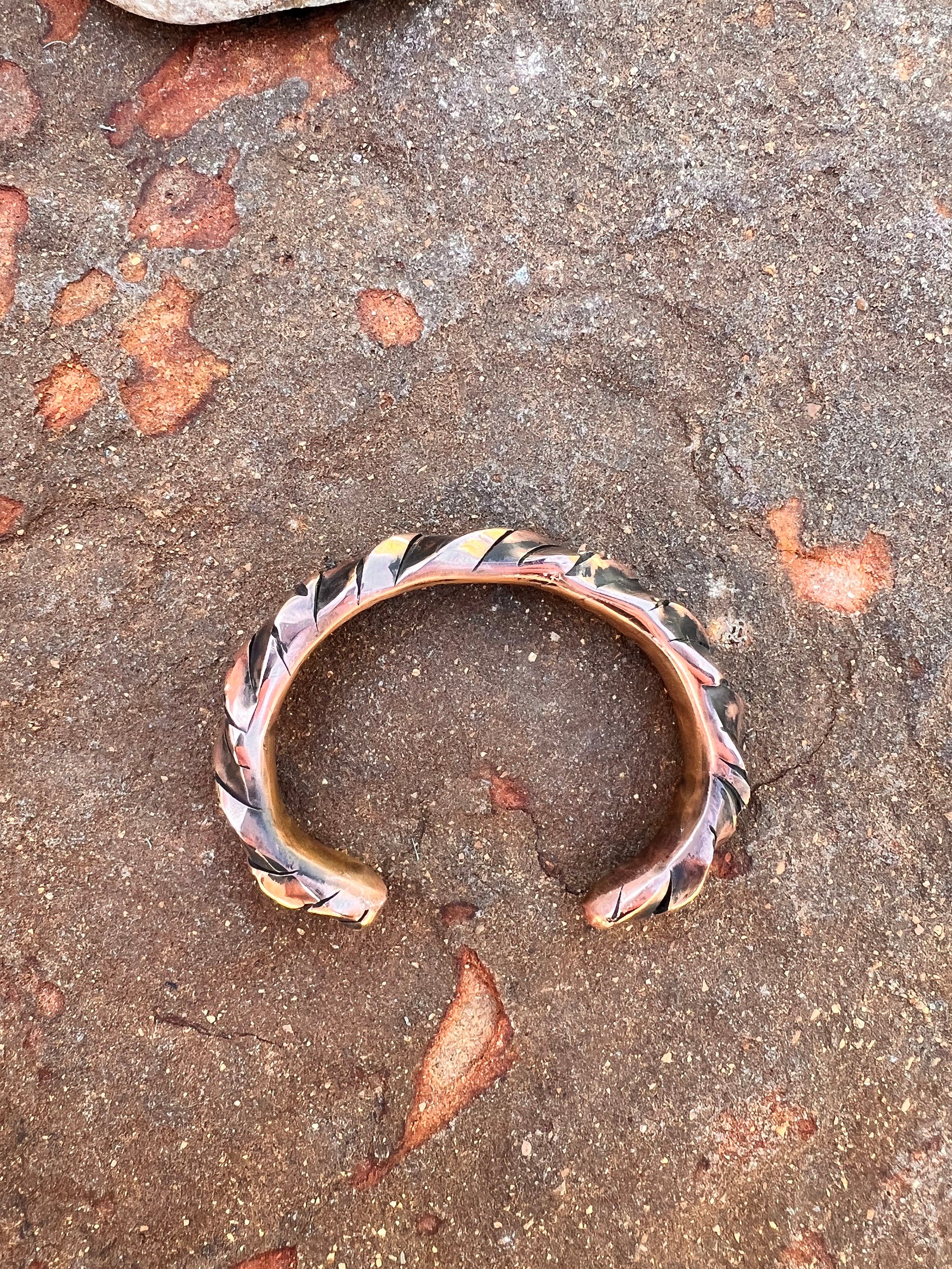 Viking Ring - The "Copper Fafnir” Copper Viking Oath Ring