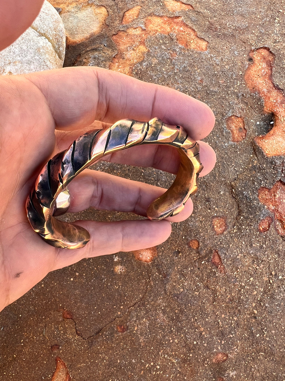Viking Ring - The "Copper Fafnir” Copper Viking Oath Ring