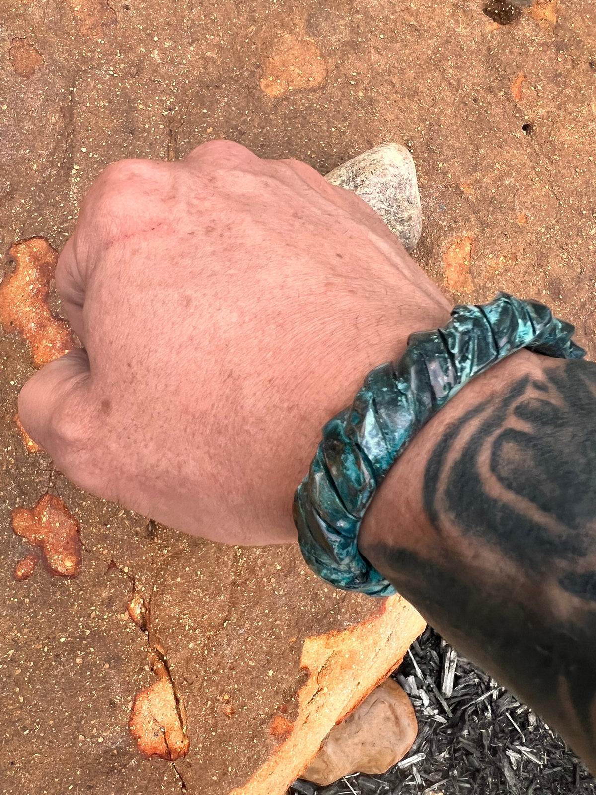 Viking Ring - The "Copper Fafnir” Copper Viking Oath Ring