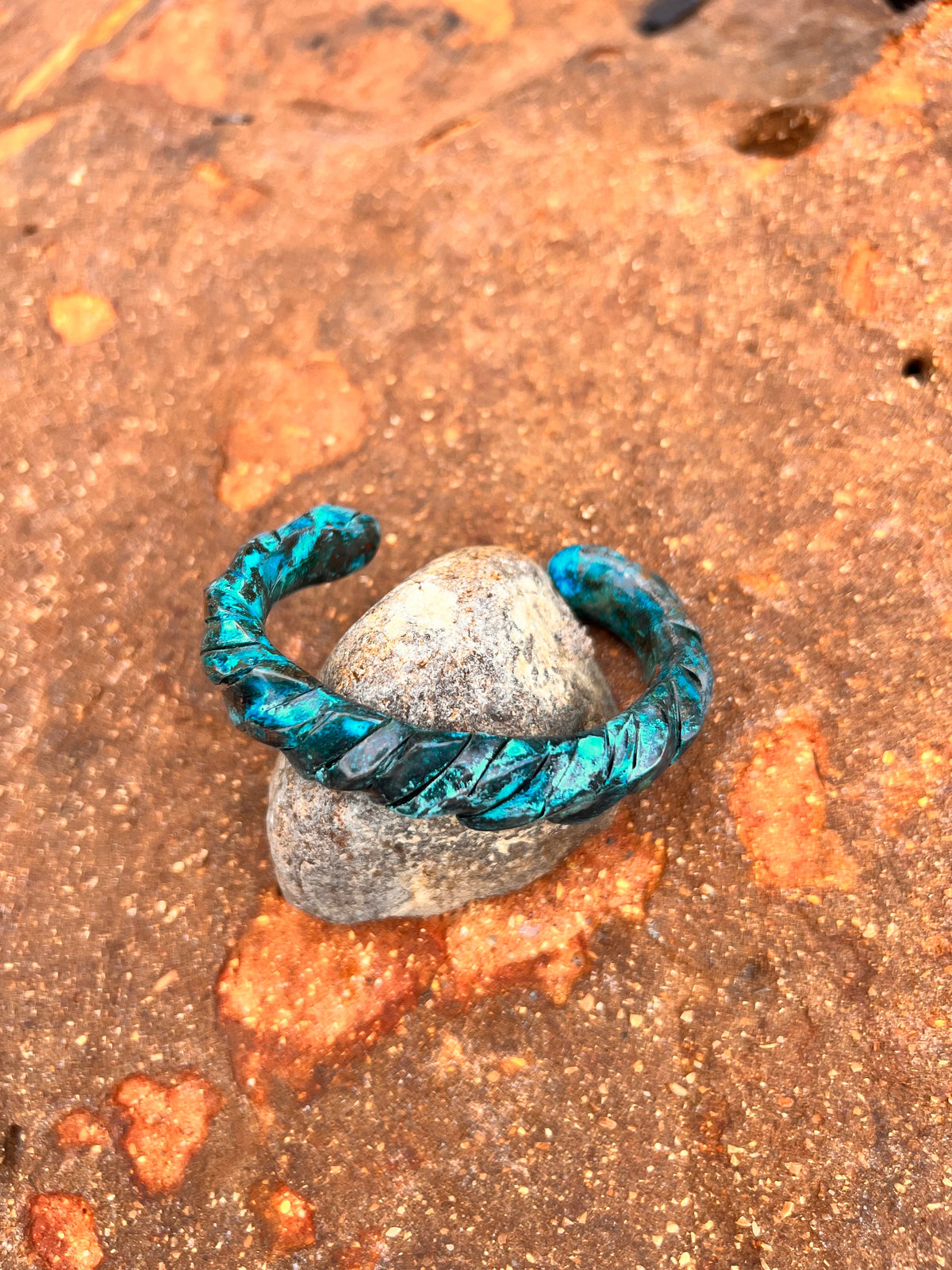 Viking Ring - The "Copper Fafnir” Copper Viking Oath Ring