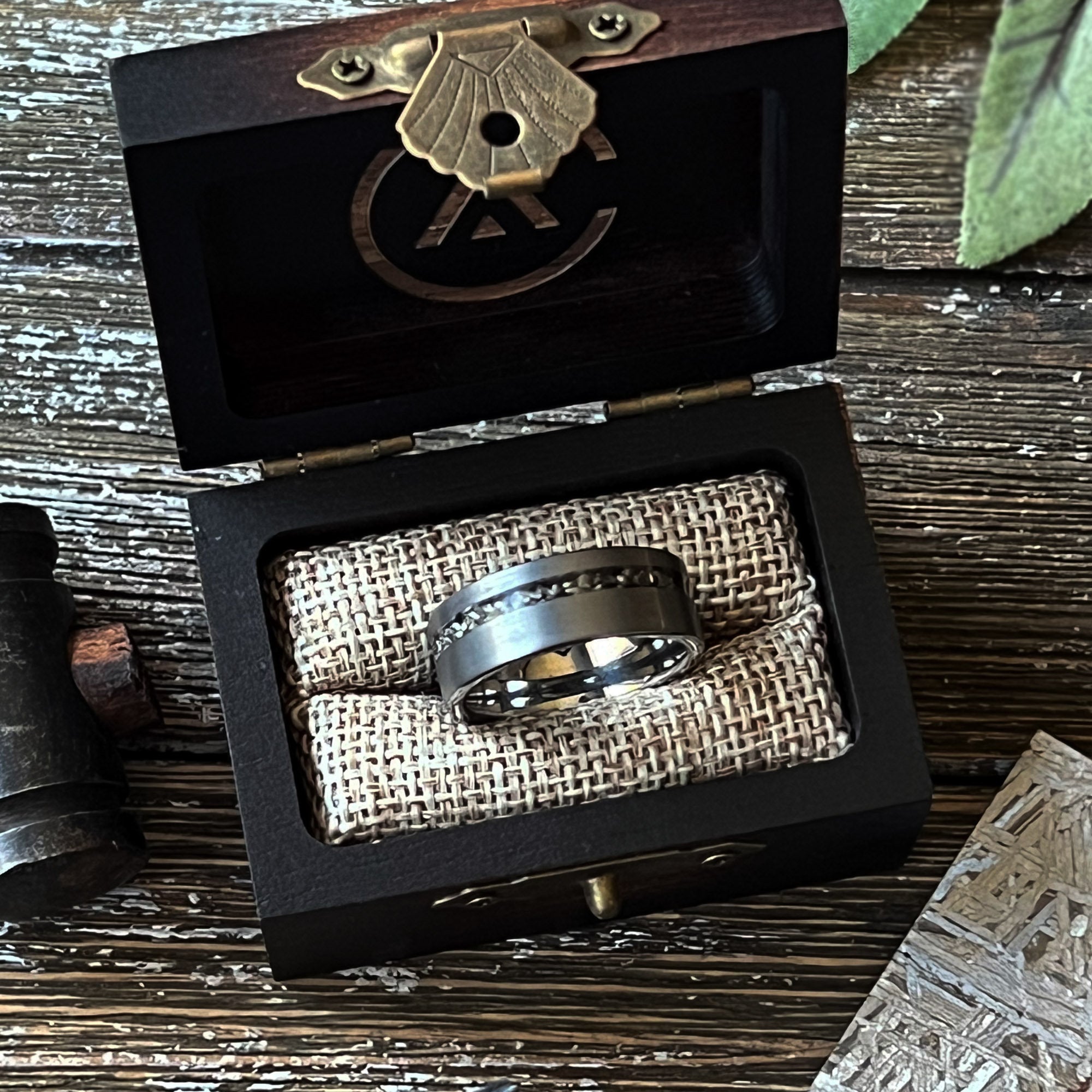 Viking Home Decor - Couples Set: The Viking︱Gibeon Meteorite