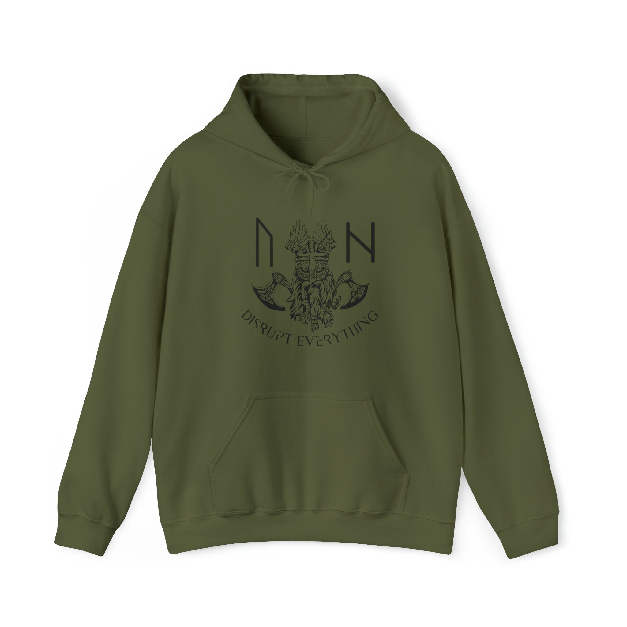 Viking Rune Hoodie - Viking King Hoodie, Norse Rune Design, Father's Day Gift, Ancestral Cosplay