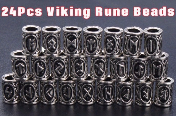 Viking Rune Ring Set of 3 · Norse Stainless Steel Band · Elder Futhark · Nordic Warrior Ring Men