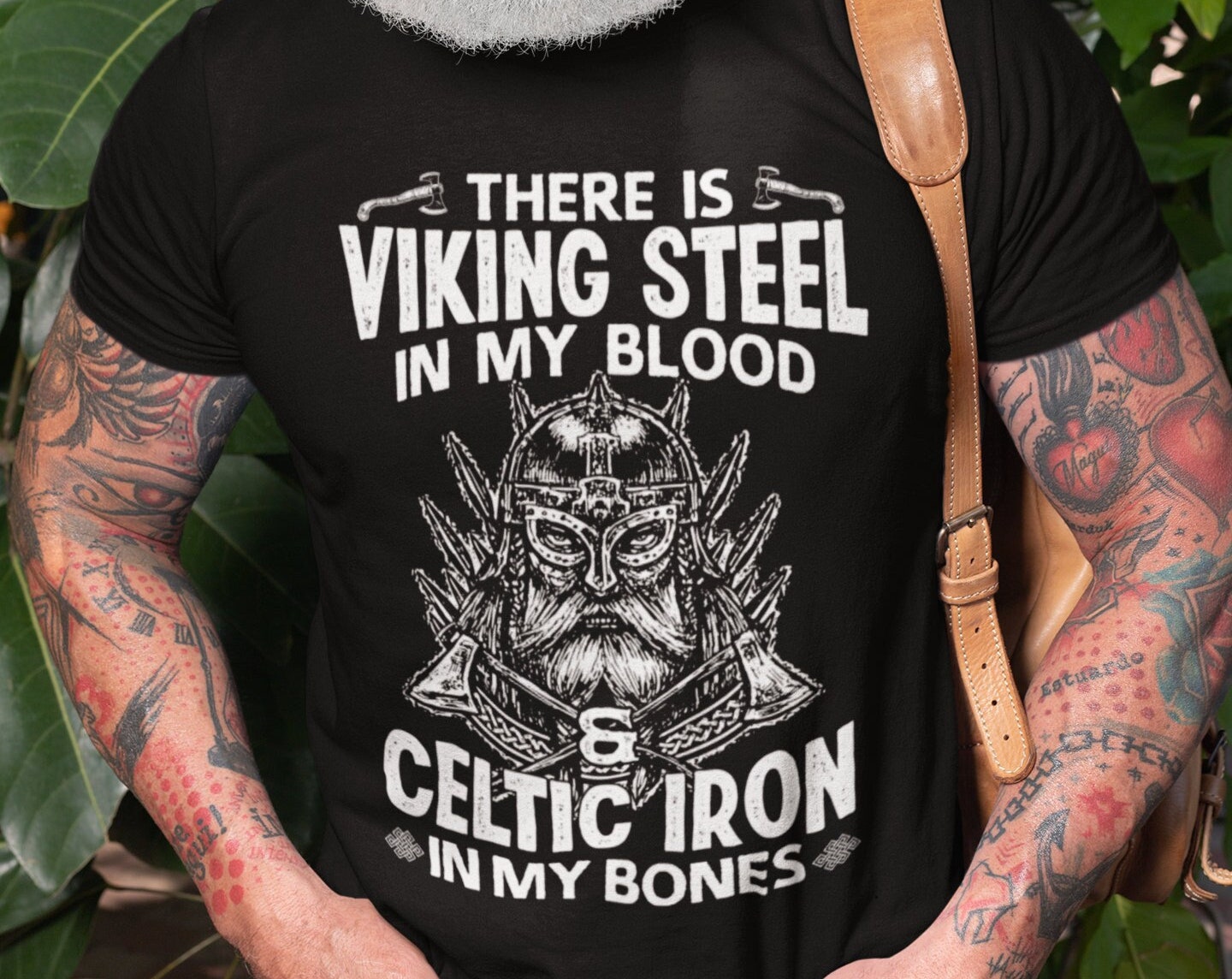 Viking Home Decor - Viking Blood Runs Through My Veins Shirt Viking DNA Shirt Viking Patriotic
