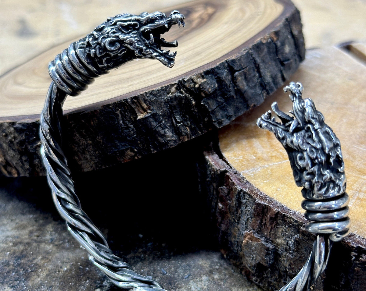 Viking Bracelet - Sterling Silver Viking Bracelet