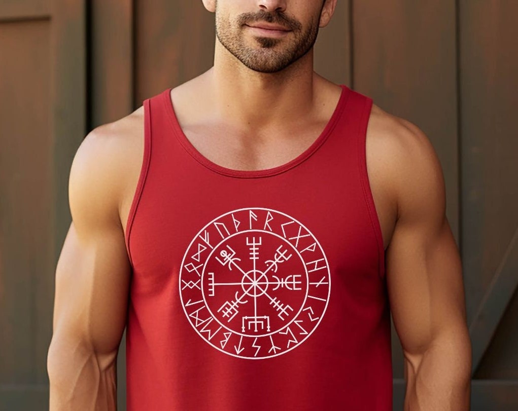 Viking Odin Hoodie - Vegvisir Viking Compass Hoodie or Sweatshirt Runes Goth Pullover Men Icelandic