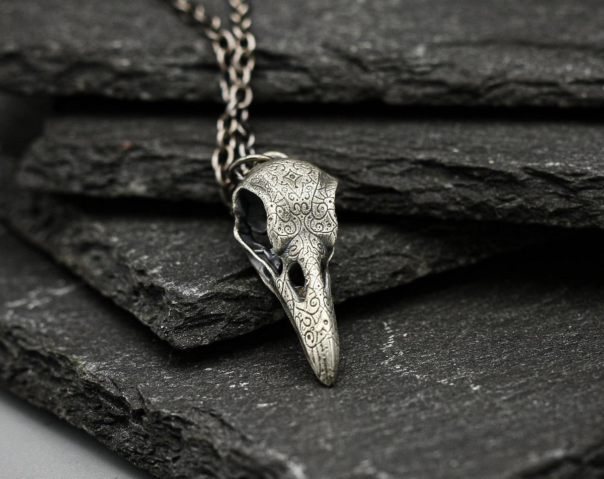 Viking Rune Necklace - Ancient silver Viking rune necklace, personalized pendant, bar jewellery