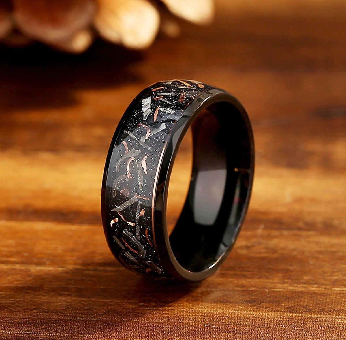 Viking Rune Ring Set of 3 · Norse Stainless Steel Band · Elder Futhark · Nordic Warrior Ring Men