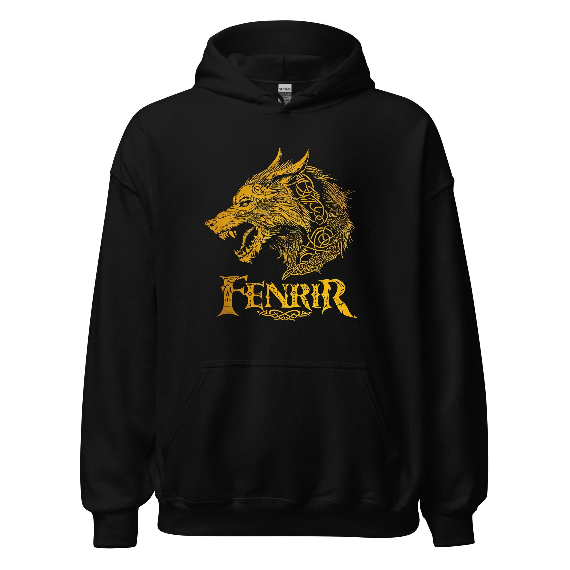 Viking Longship Hoodie - Norse Viking, Longship, Heavy Blend Hoodie