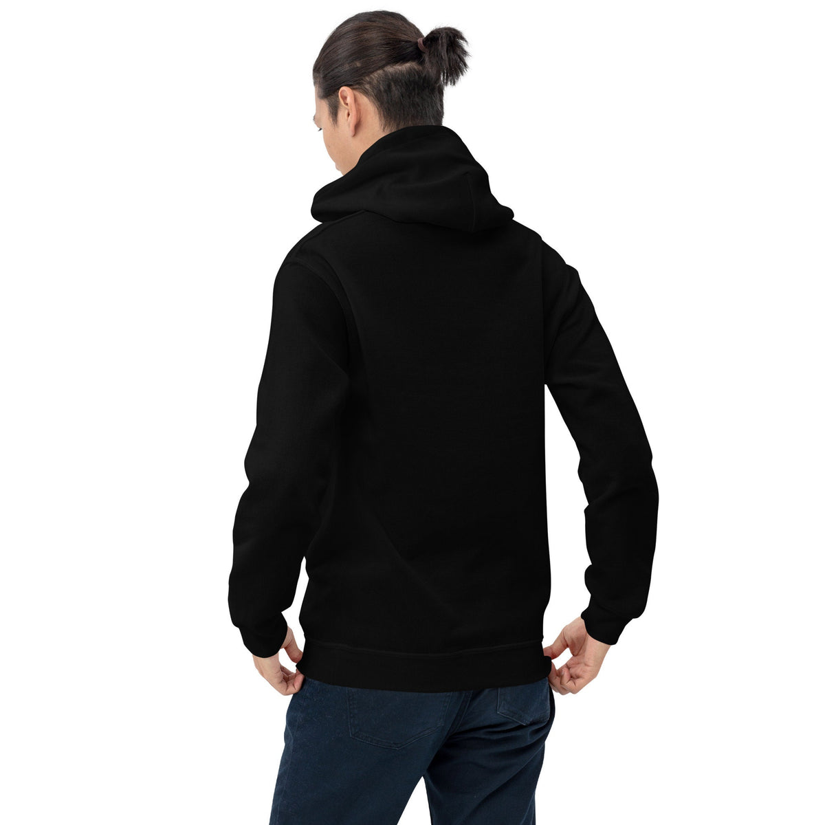 Viking Hoodie - Viking Warrior Hoodie: Flaming Sword & Snakes, Unisex Eco Sweater