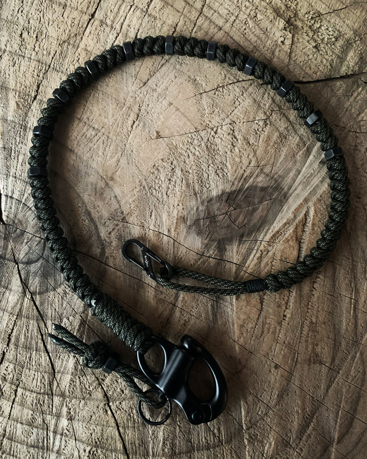 Viking Vegvisir Compass Necklace - Handmade Viking Paracord Necklace – Vegvisir Amulet, Norse