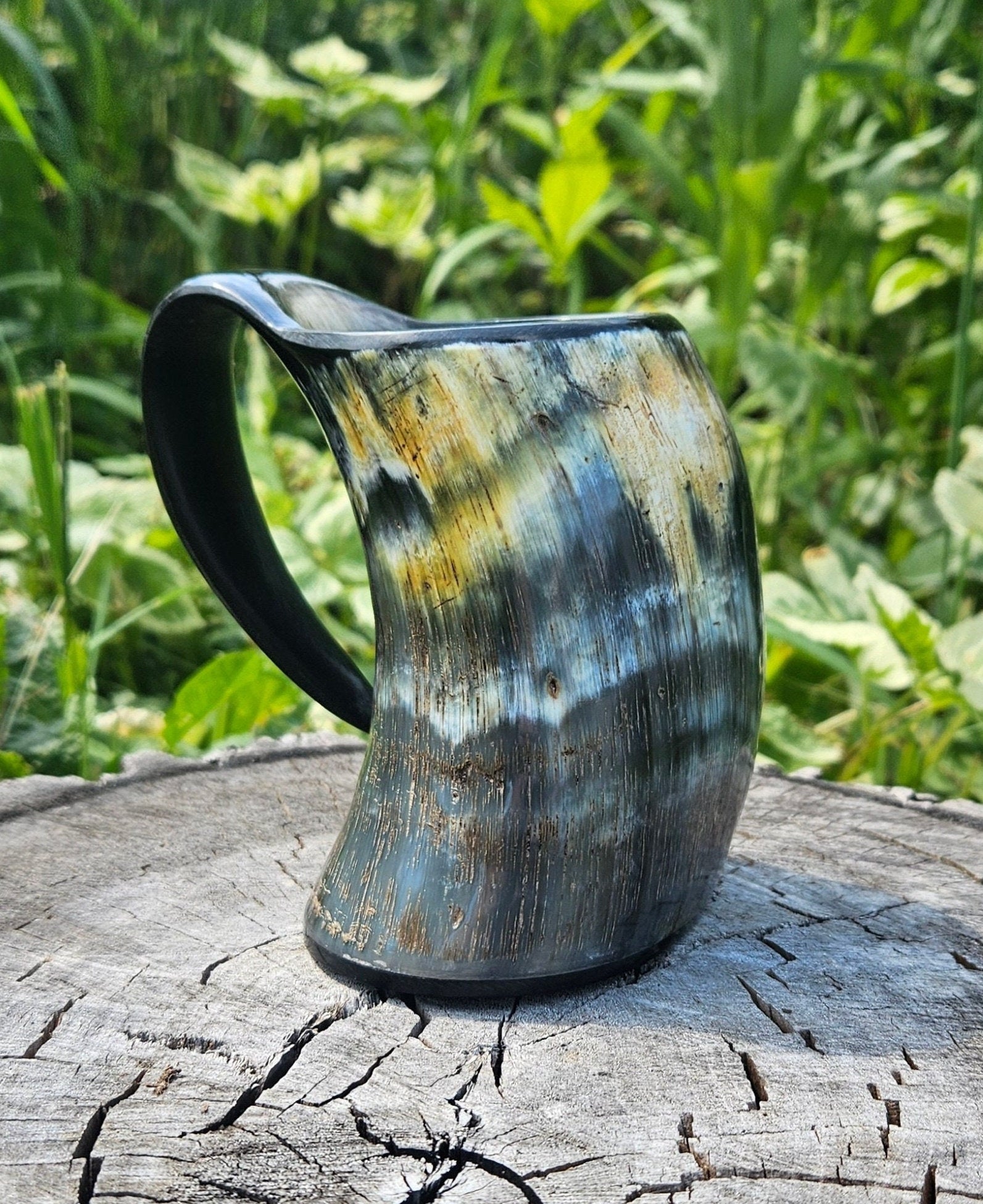 Viking Mug - Large 24oz Viking Tankard Drinking Horn Mug