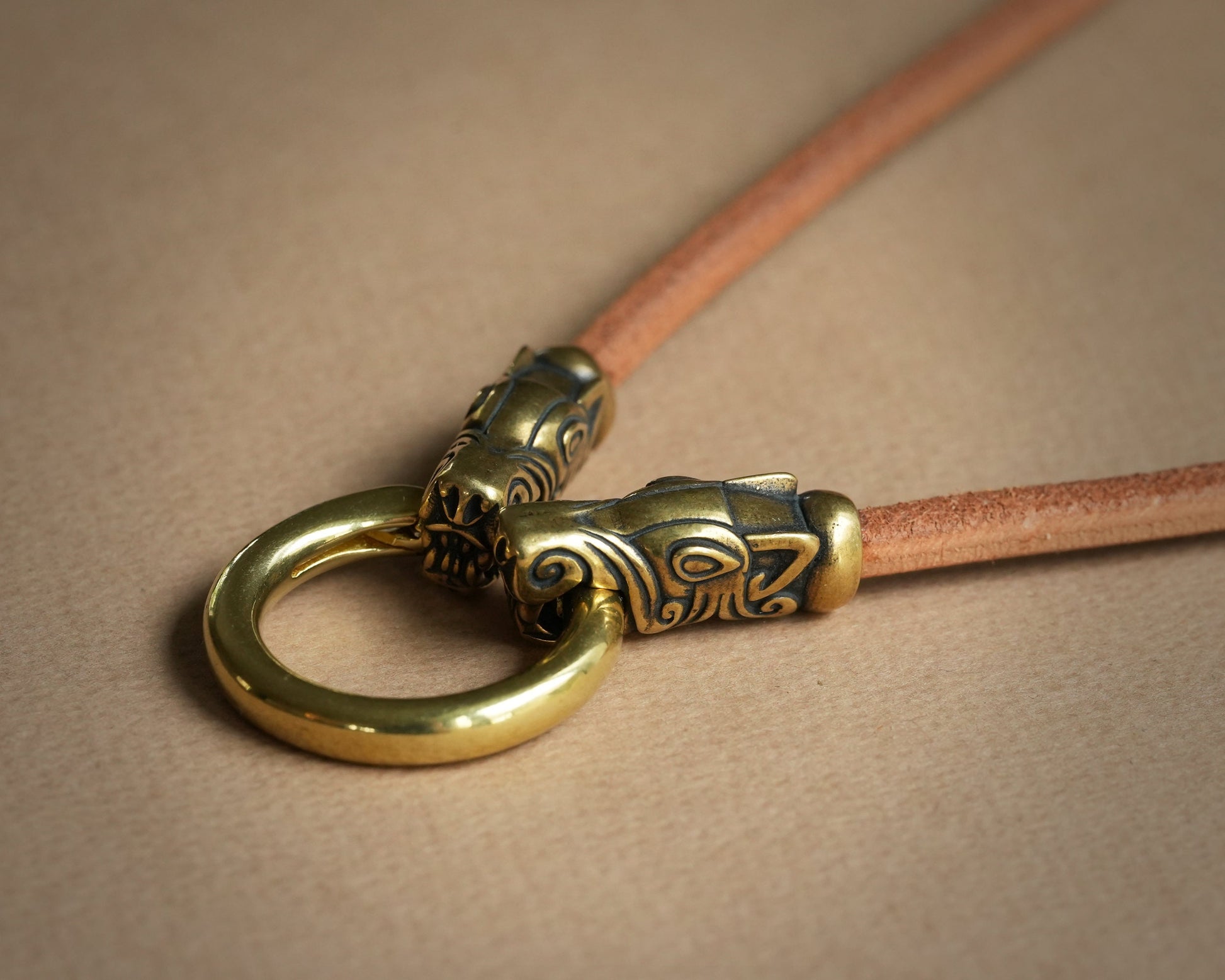 Viking Home Decor - 925 Sterling Silver, Brass, Stainless Steel Terminal Viking Wheat Chain 4 mm