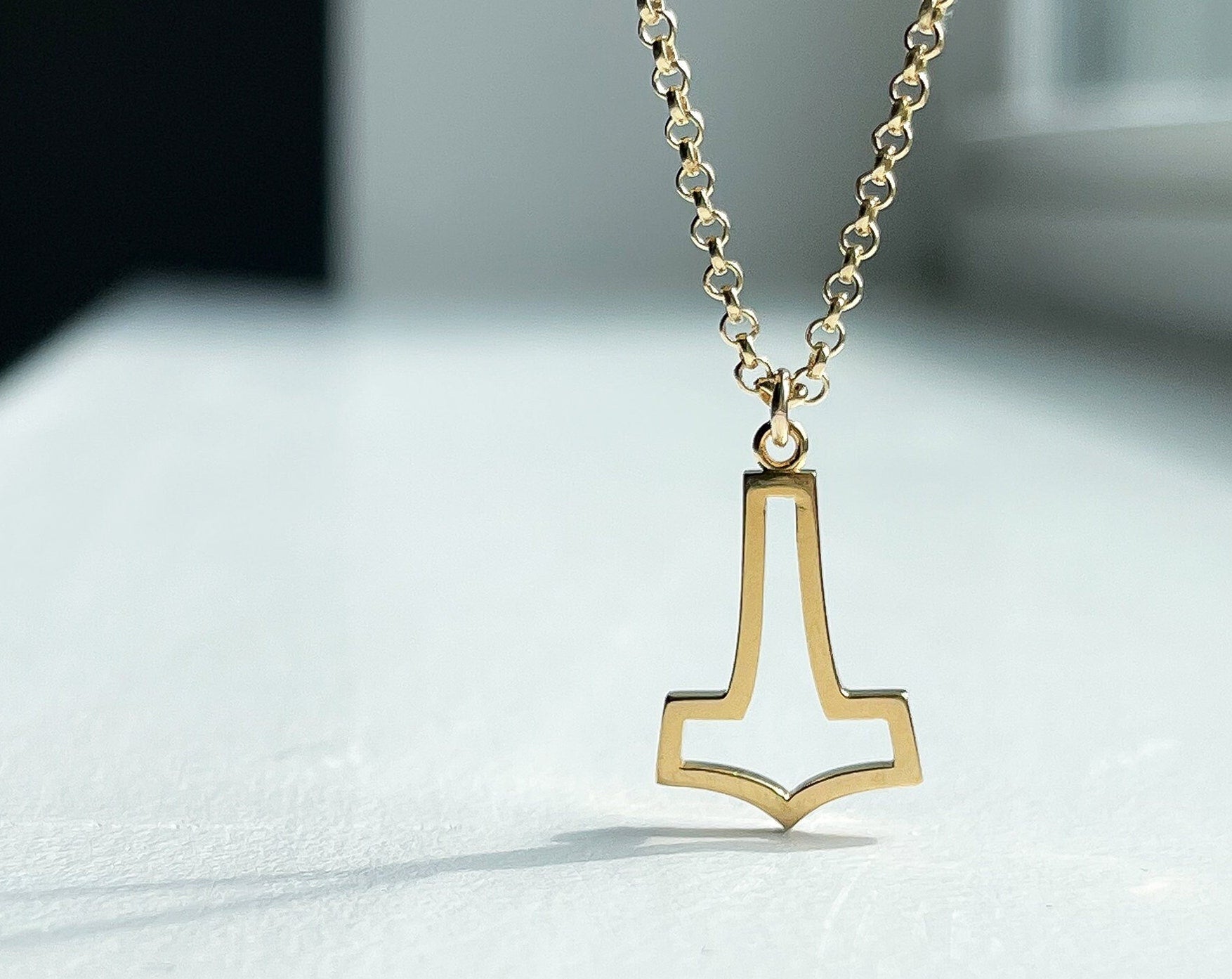 Viking Rune Necklace - Viking Rune Layering Necklace. Elder Futhark Runes. Feminine + Delicate