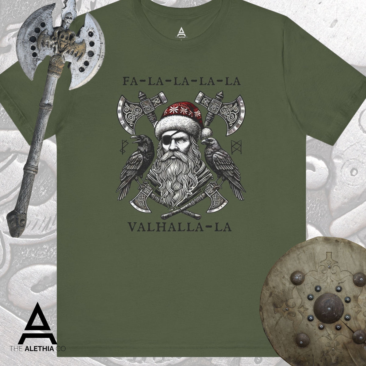Viking T-Shirt - Fear Not Death Viking Shirt, Norse Warrior T-Shirt, Viking Gym Shirt, Norse