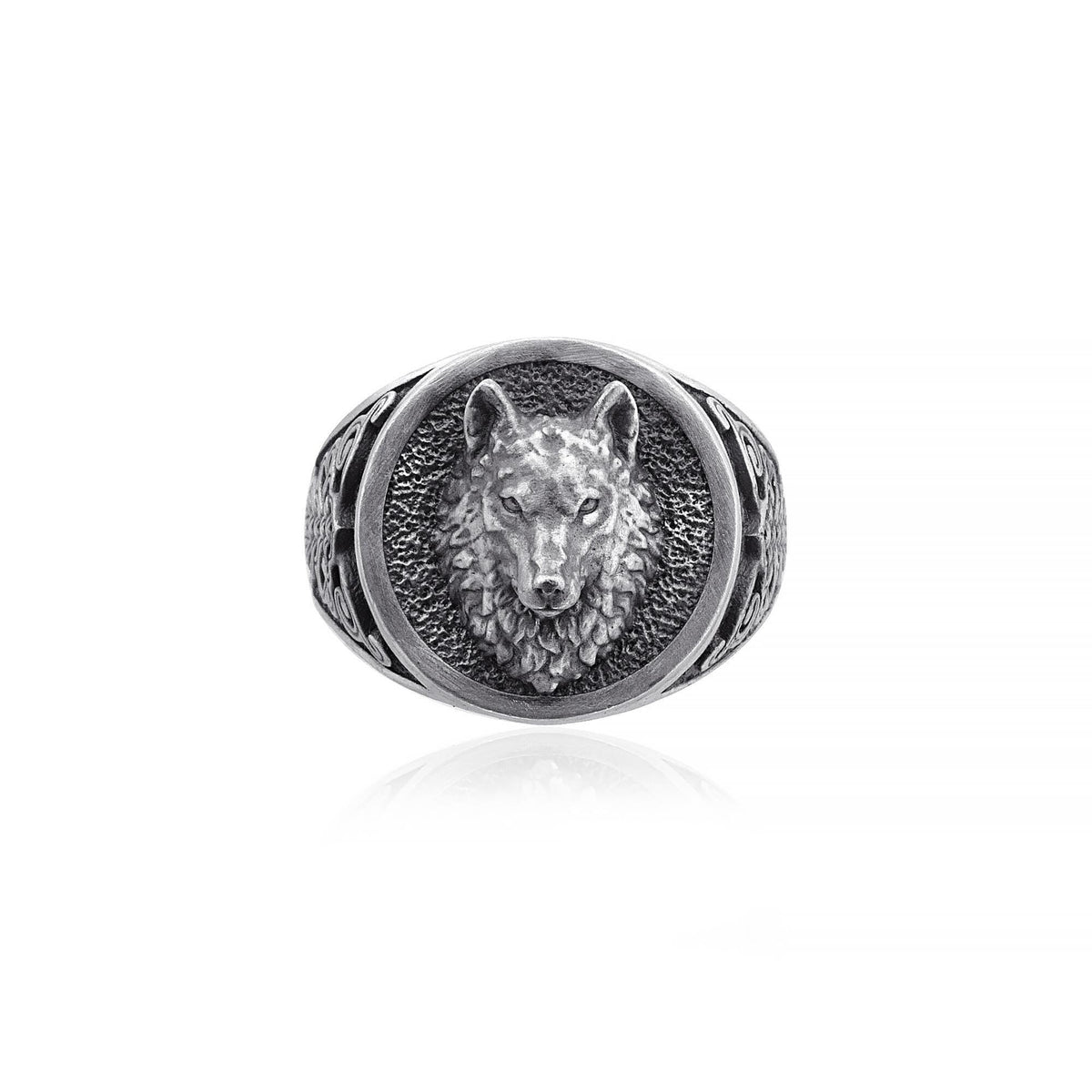 Viking Wolf Ring - Carnelian Life And Death Gemstone Ring, Fenrir, Wolf Ring, Wolf Jewelry, Norse