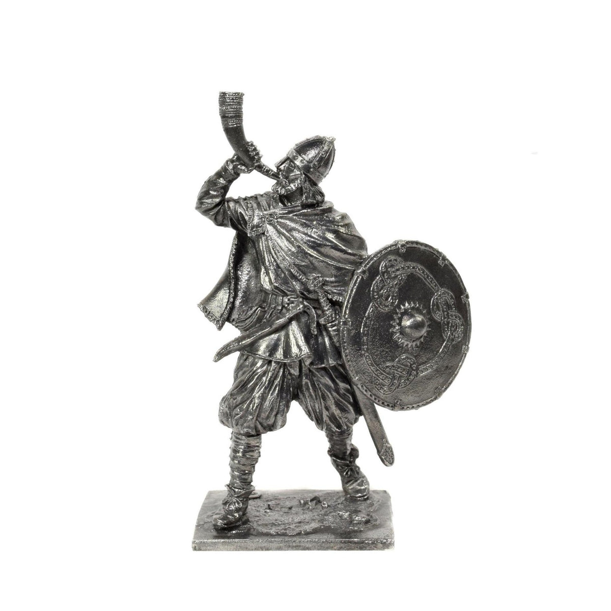Viking Home Decor - Handmade Mini Bronze Viking Statue - Retro Desktop Decoration, Gothic Small