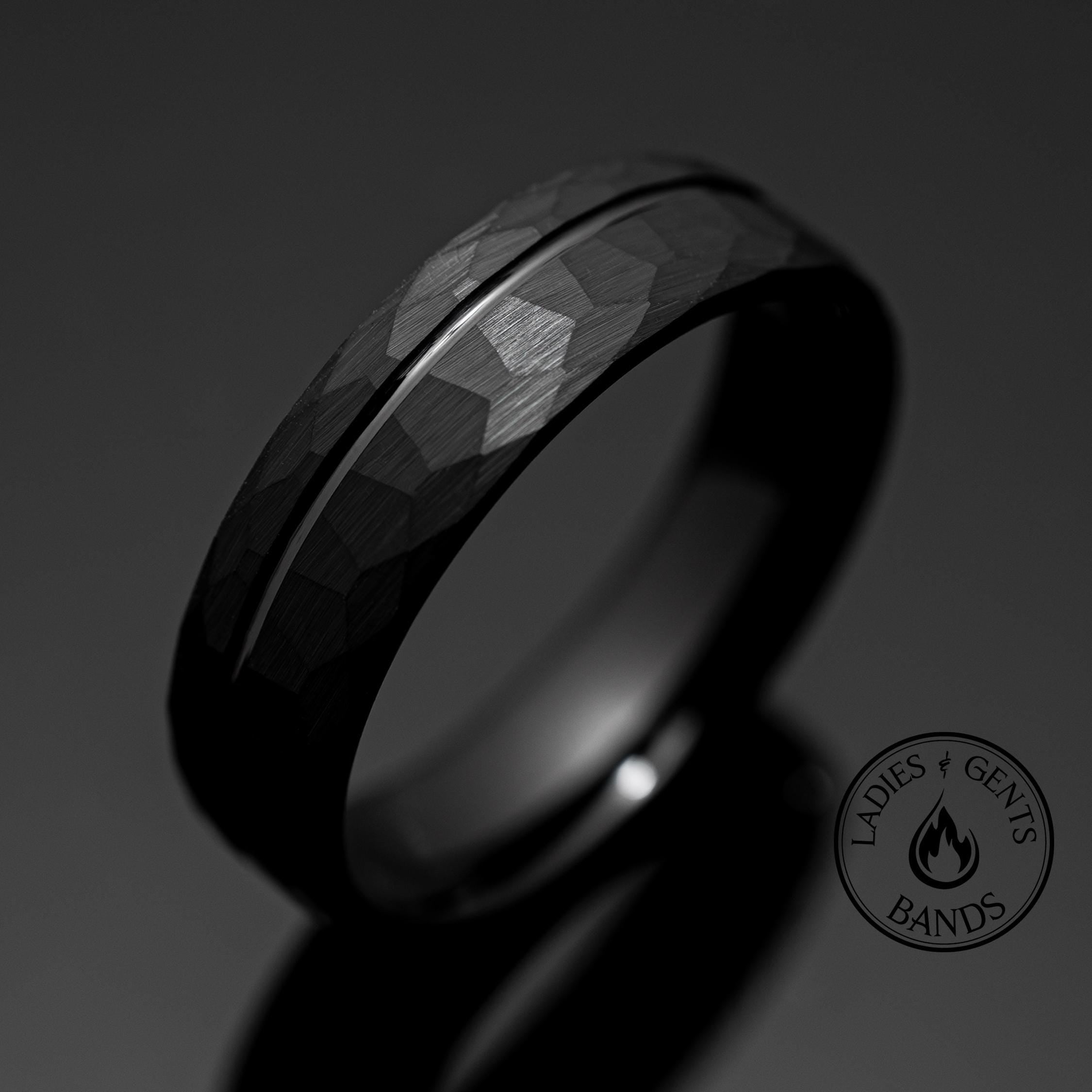 Viking Rune Ring - Personalized Silver Viking Rune Ring for Men, Engraved Norse Fidget Band, Nordic