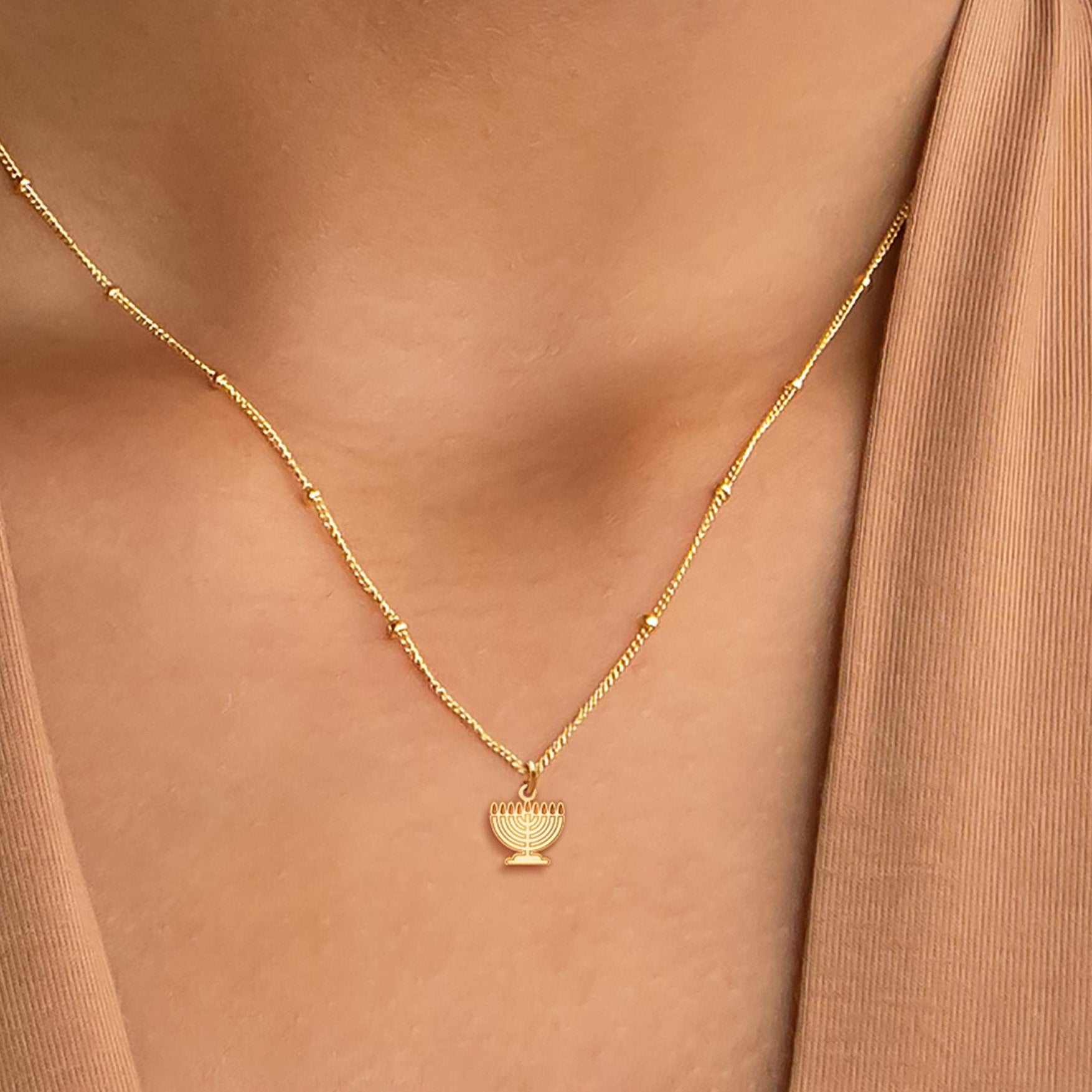 Viking Rune Necklace - Viking Runes Charm Necklace available in 14k Gold Filled, 14k Rose Gold