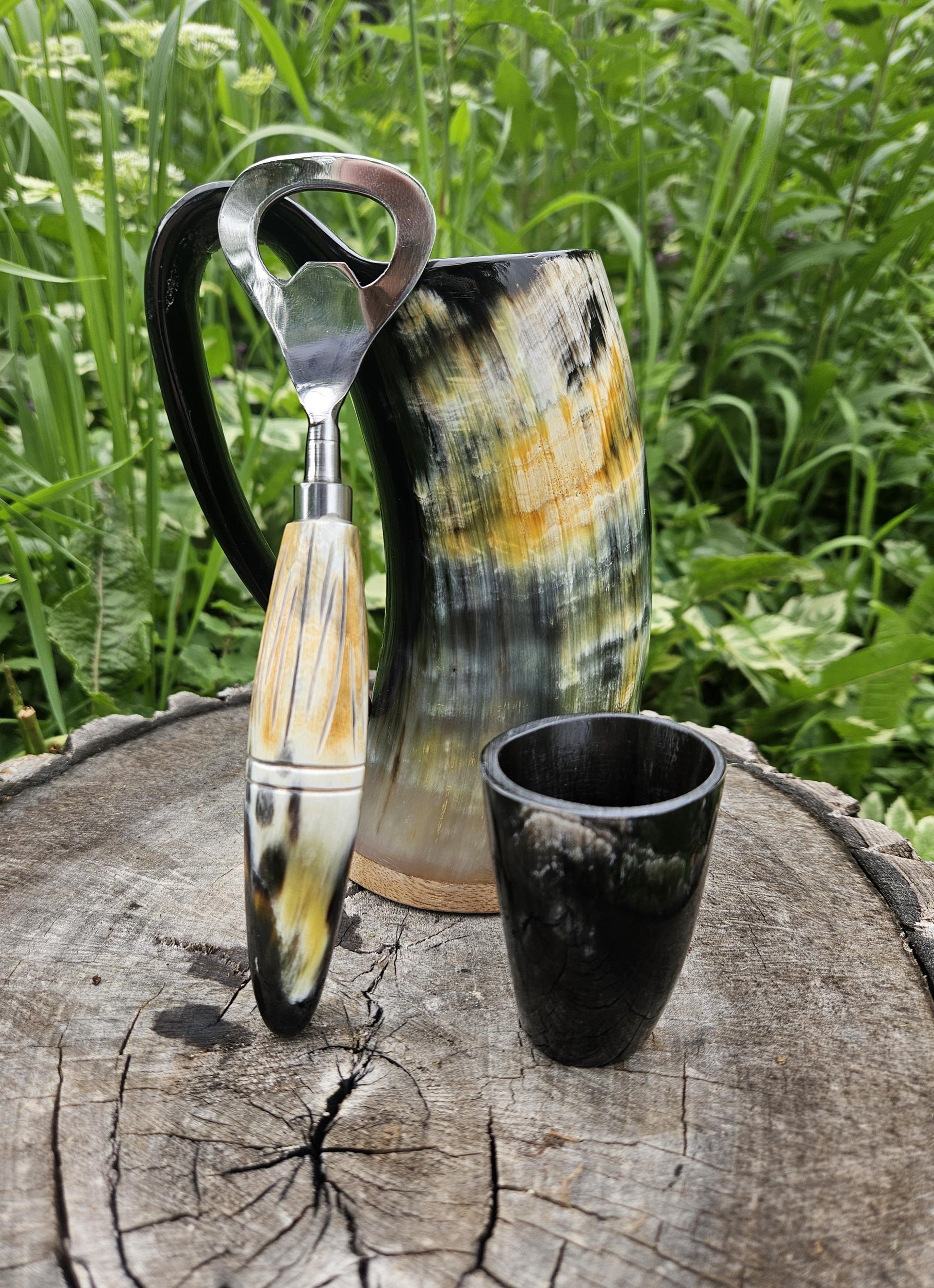 Viking Mug - Large 24oz Viking Tankard Drinking Horn Mug