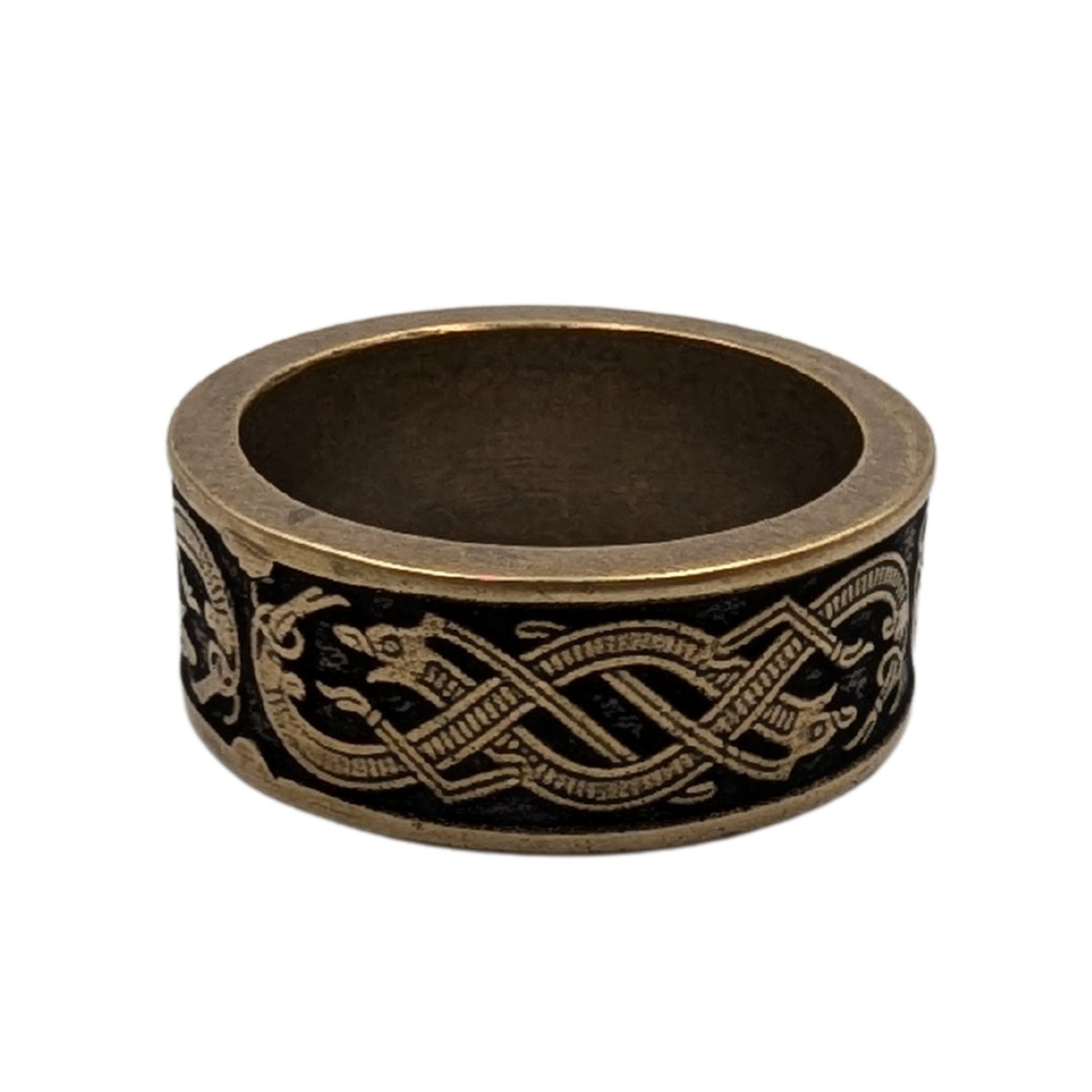 Viking Ring - Nordic ring Wedding band Norse Pagan Couple rings Ancient jewelry Viking gifts