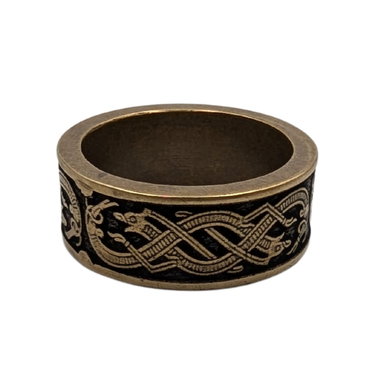 Viking Ring - Nordic ring Wedding band Norse Pagan Couple rings Ancient jewelry Viking gifts