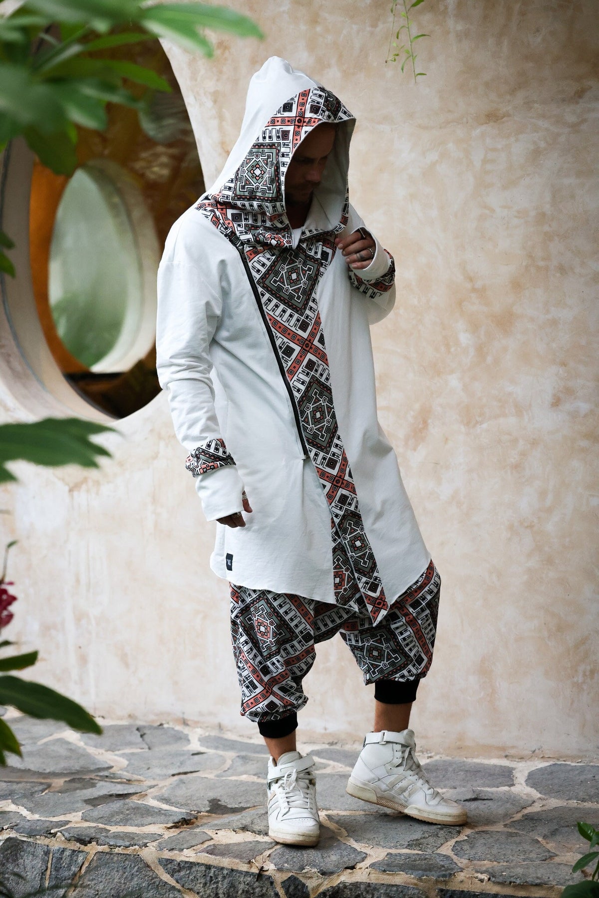 Viking Jacket - Viking Skull Hooded Jacket design with Zipper