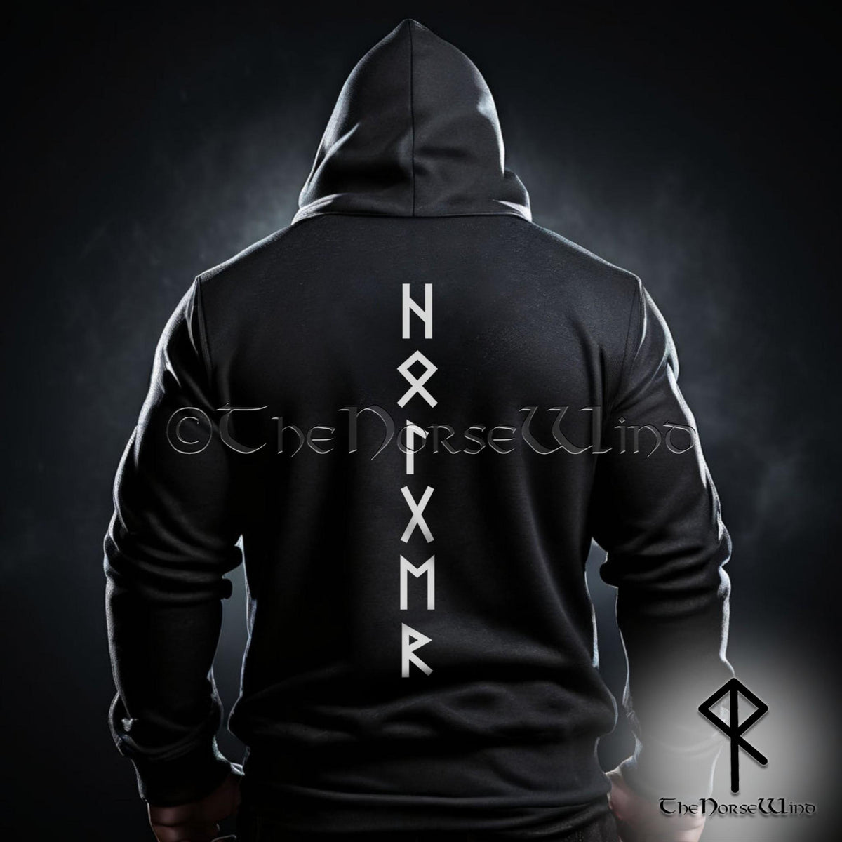 Viking Longship Hoodie - Viking World Tour Hoodie, Double-Sided Norse Longship Tour Dates, Norse