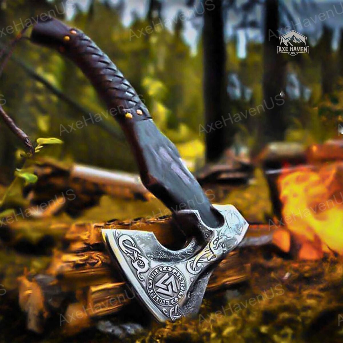 Viking Weapon Replica - Handmade Viking Axe, Norse Battle Axe, Viking Gift for Men, Medieval Decor