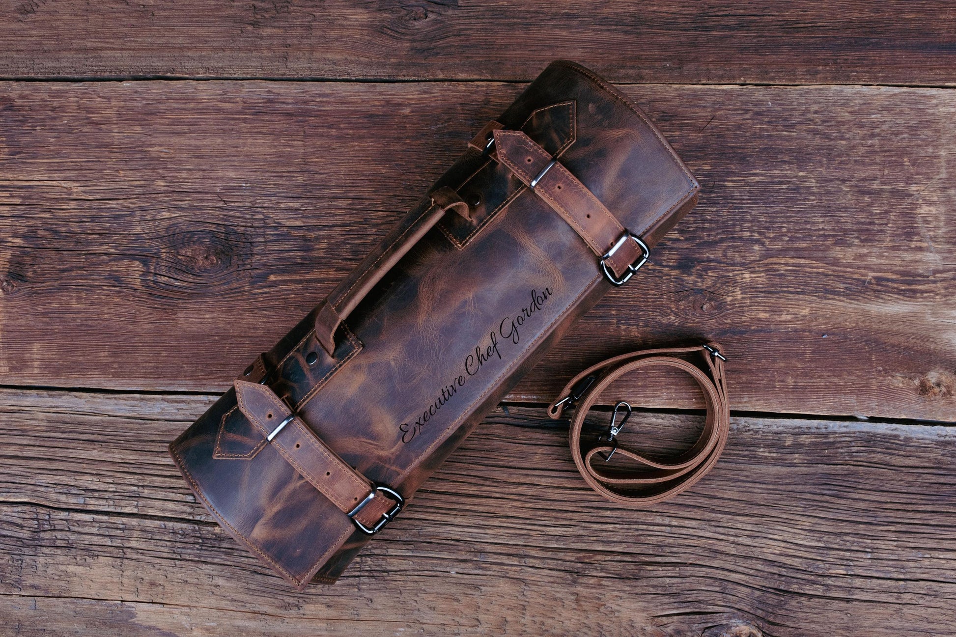 Viking Leather Accessory - Hand Forged Viking Cutlery Set – High Carbon Steel Medieval Utensils Set