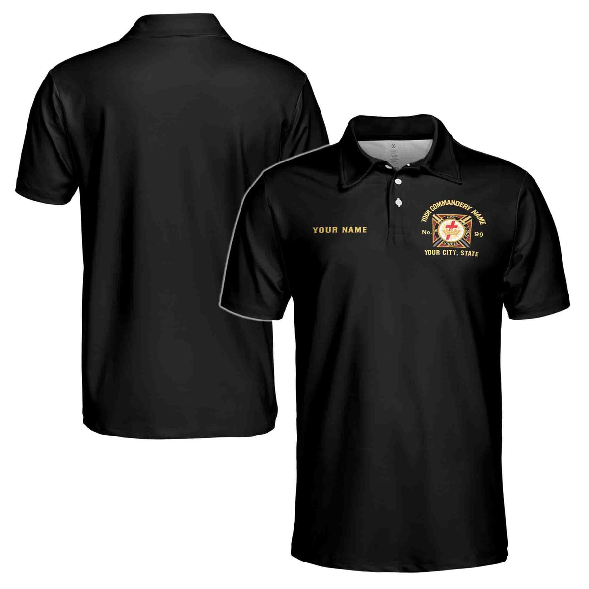Viking Rune T-Shirt - Runer Viking Dark Tribal Pattern Grunge Men's Polo Shirt S-5XL