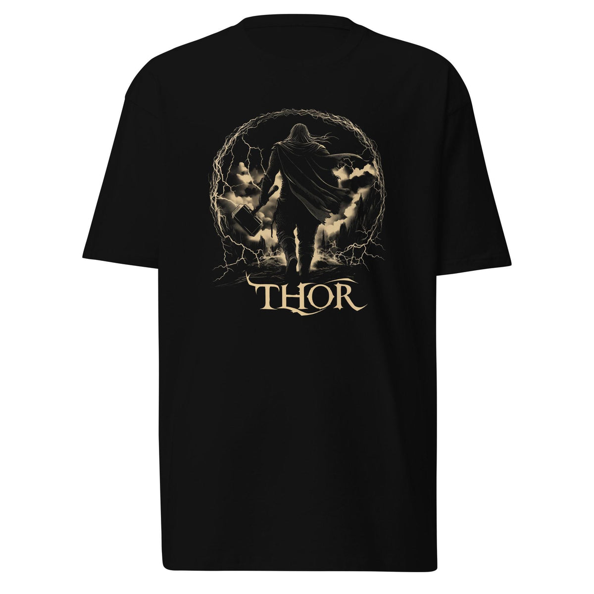 Viking Thor's Hammer T-Shirt - Mjolnir Thor Hammer Viking Shirt, Norse Mythology T-Shirt, Nordic
