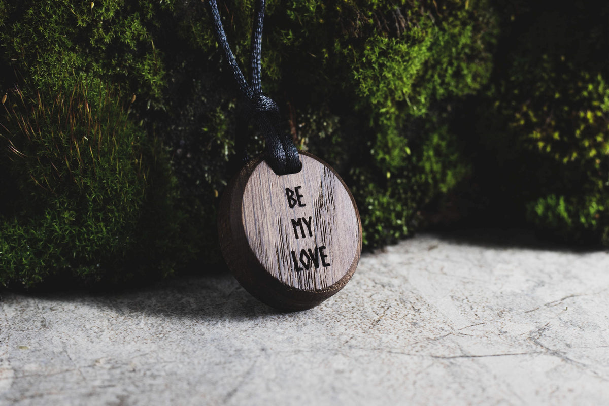 Viking Rune Necklace - Viking pendant with glowing protection rune, Personalization rune nordic