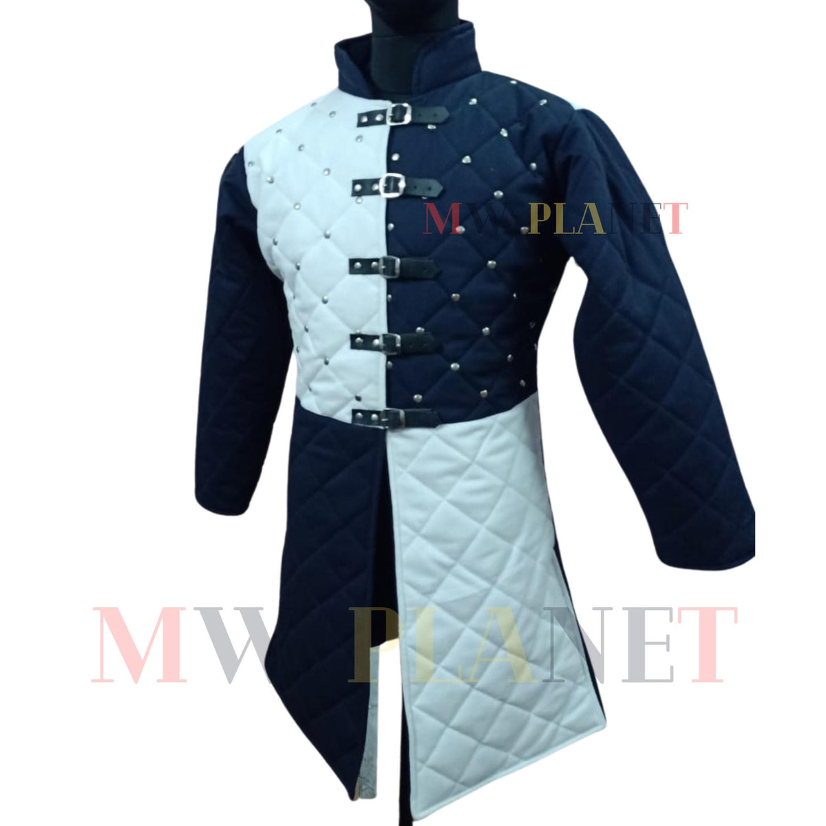 Viking Jacket - Medieval Viking Cotton Gambeson: SCA LARP Padded Aketon Jacket