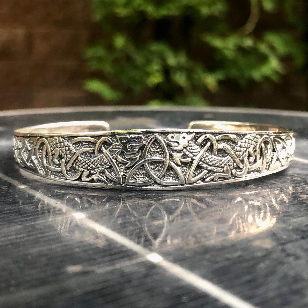 Viking Thor's Hammer Bracelet - Mjolnir Nordic bangle, viking jewelry, thor hammer bracelt, viking