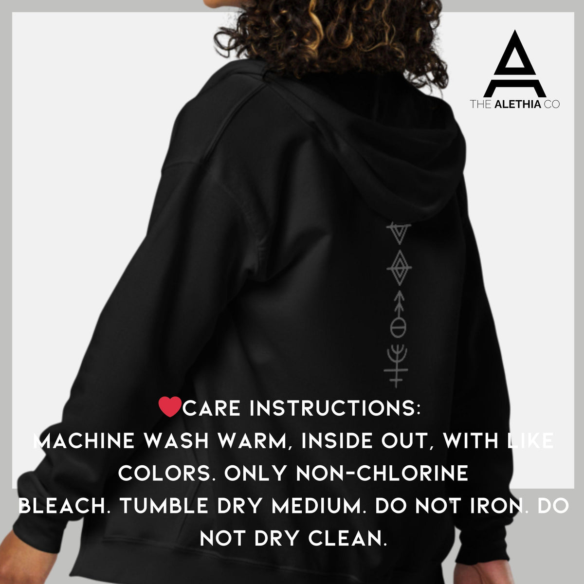 Viking Hoodie - Viking Axe Zip Up Hoodie, Norse Warrior Quote, Unisex Motivational Jacket