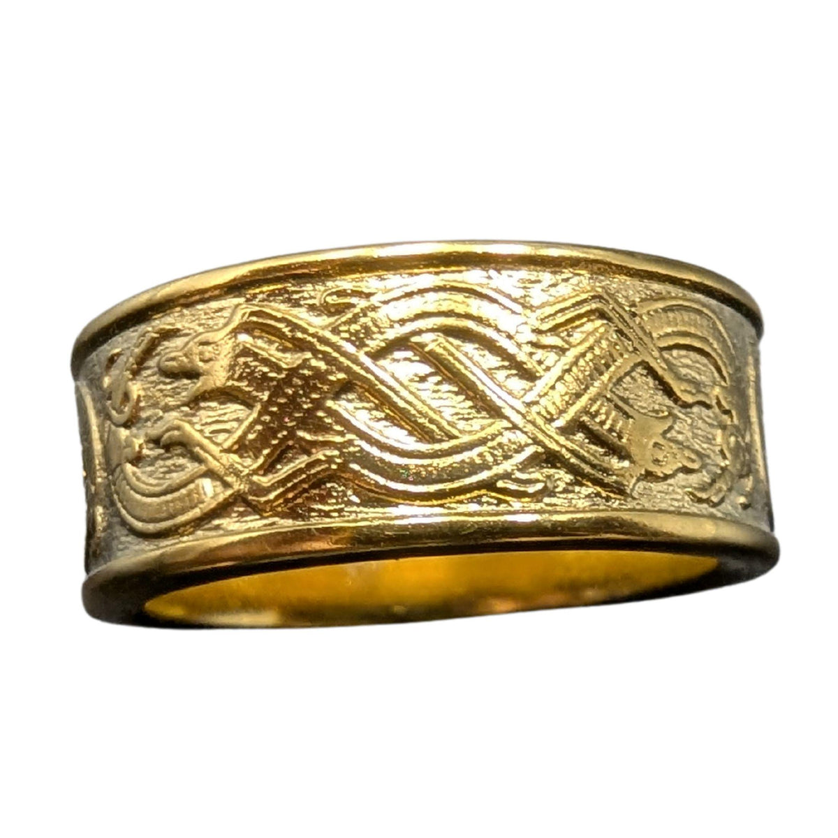 Viking Ring - Nordic ring Wedding band Norse Pagan Couple rings Ancient jewelry Viking gifts