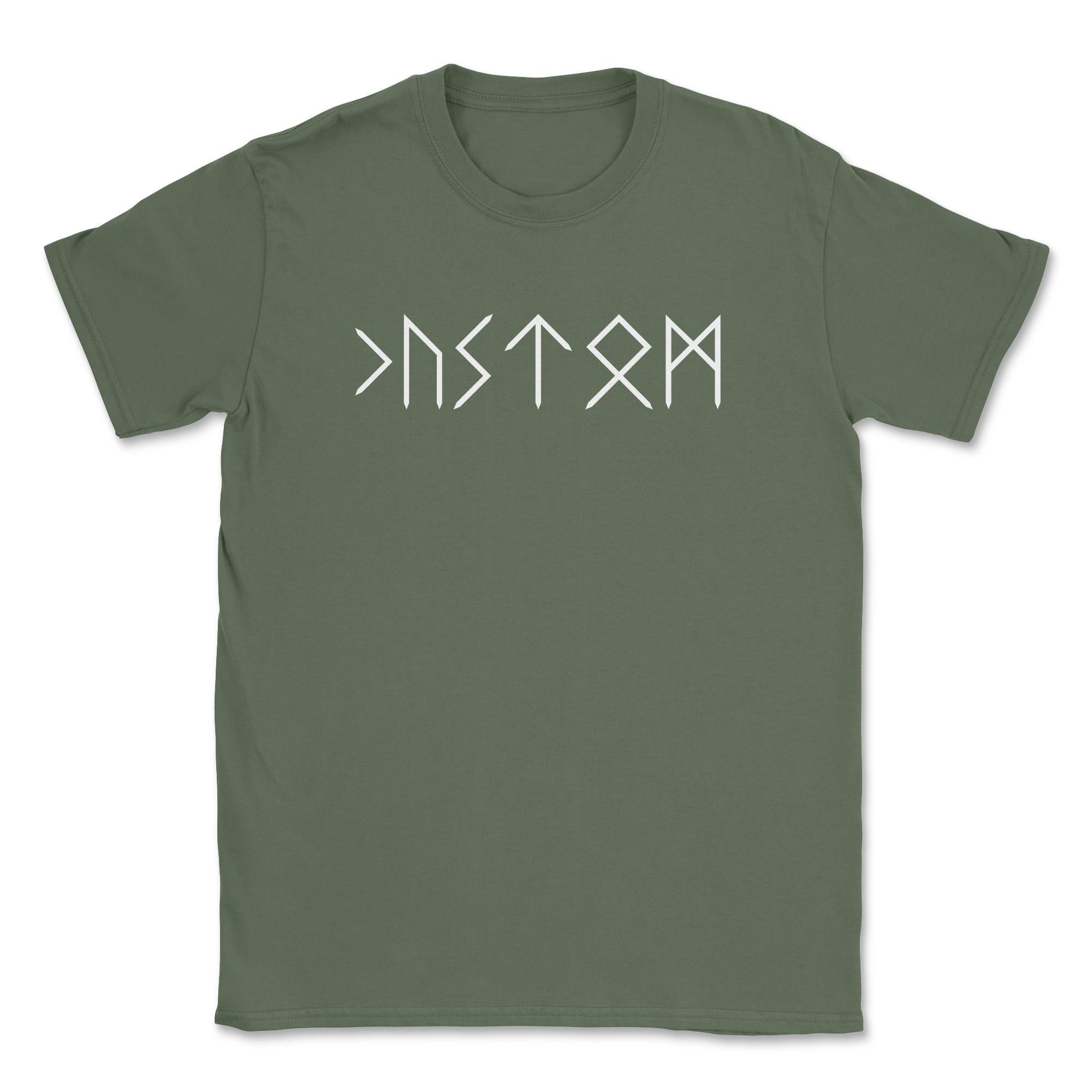 Viking Rune T-Shirt - NAME in RUNES Viking T-Shirt, Customised Futhark Runes Tshirt, Personalised