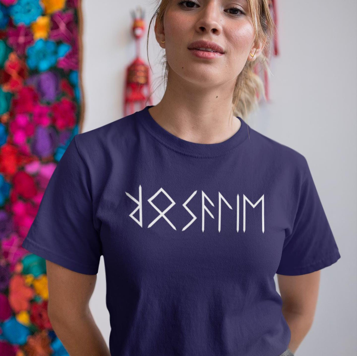 Viking Rune T-Shirt - NAME in RUNES Viking T-Shirt, Customised Futhark Runes Tshirt, Personalised