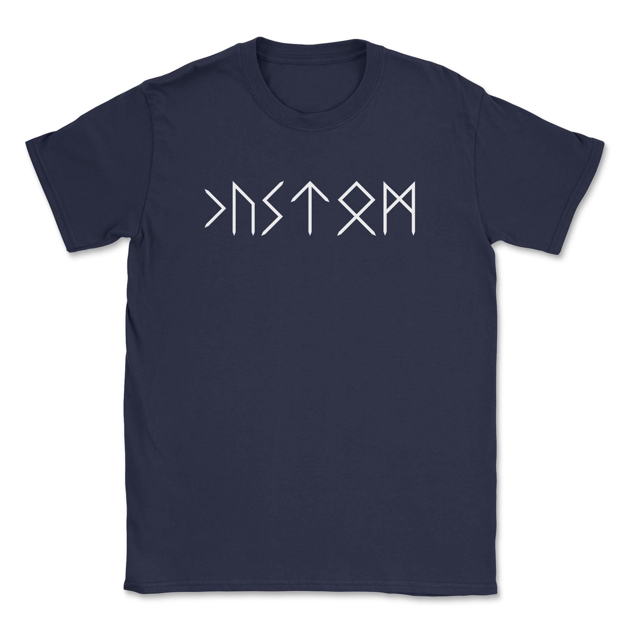 Viking Rune T-Shirt - NAME in RUNES Viking T-Shirt, Customised Futhark Runes Tshirt, Personalised