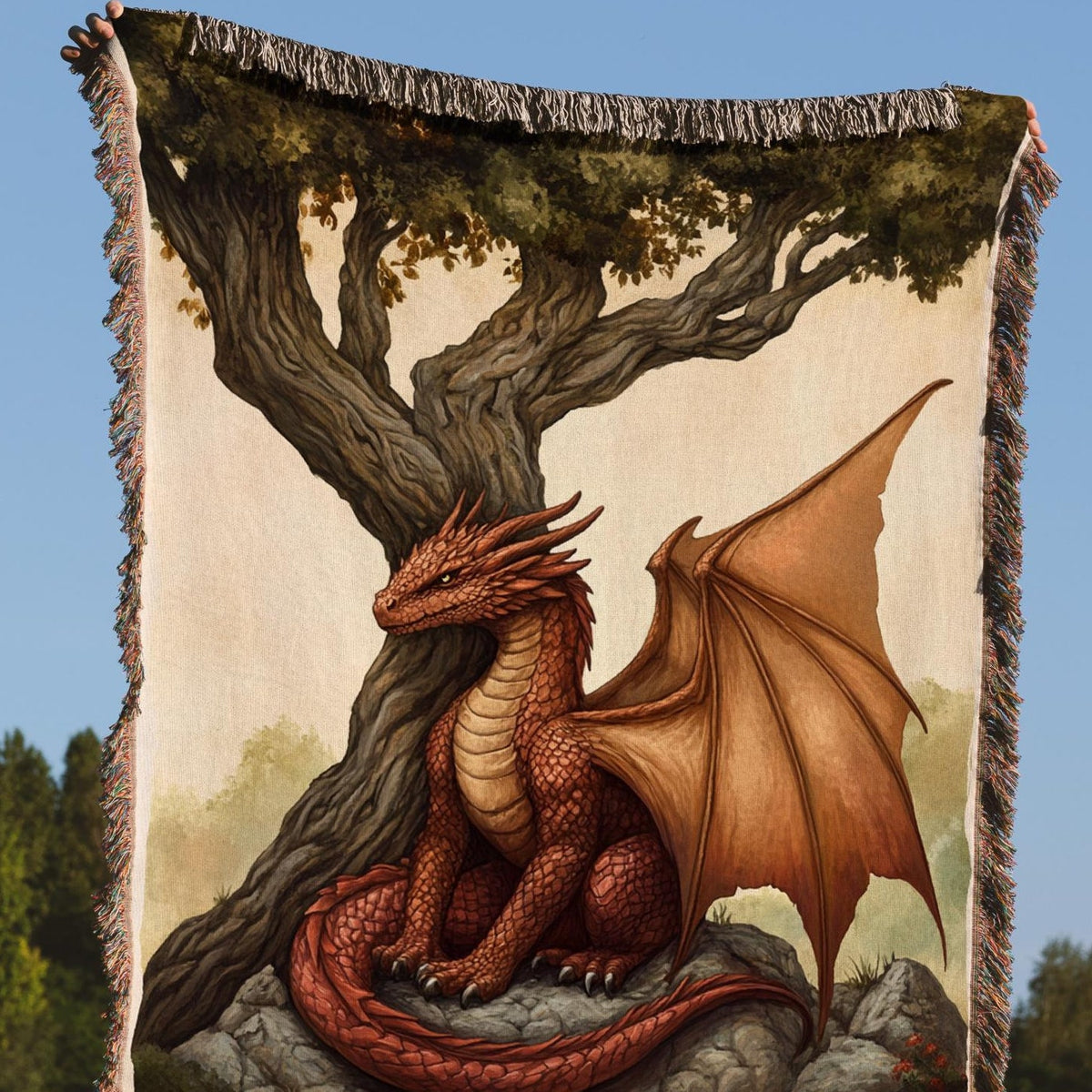Viking Yggdrasil Tree of Life Blanket - Yggdrasil Minky Large Blanket 60x80, Tree of Life Throw