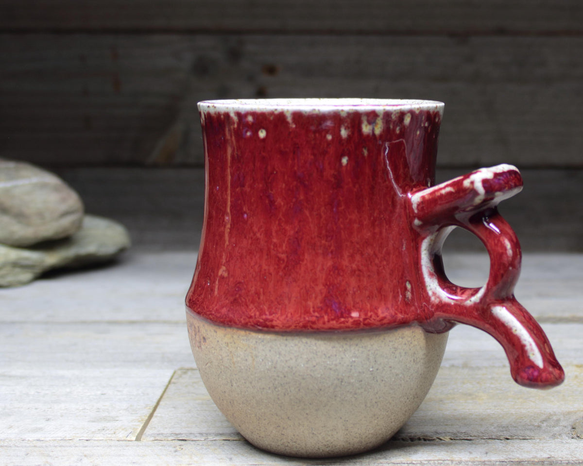 Viking Rune Mug - Large Viking Mug + 'I love you', 'Beloved kiss me' or the Viking Love Poem in